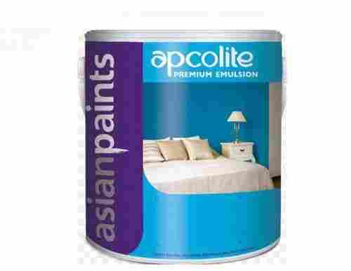 4 Liter Matt Smooth Asian Apcolite Premium Emulsion Paint With 30 Minute Dry Time