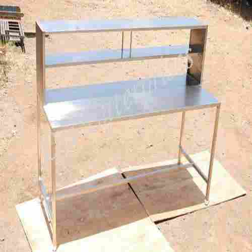 Reliable Service User Friendly Stainless Steel Two Shelves Packaging Table