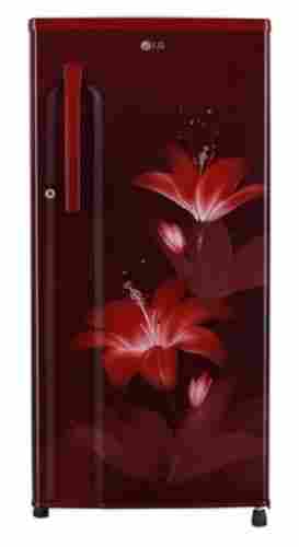 Energy Efficient High Temperature Resistance 3 Star Ruby Glow D191KRGD LG Refrigerator 188 L