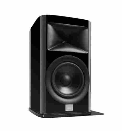 Light Weight Synthesis Hdi 1600 Black Book Shelf Speaker For Home, Hotel