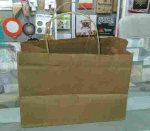 Eco Friendly Durable Long Lasting Brown Paper Bags With Handle