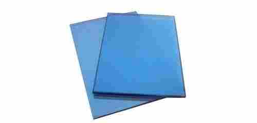 Blue Reflective Glass, Thickness 6 MM And Rectangle Shape For Construction Use