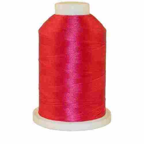 High Strength Red Polyester Stitching Thread For Textile Use