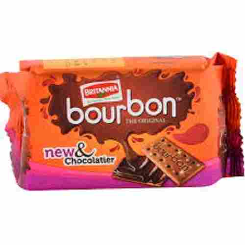 Natural Delicious Crunchy And Crispy Sweet Taste Chocolate Bourbon Biscuit