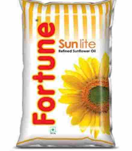 No Added Preservatives And Rich In Aroma Fortune Sun Lite Refined Oil For Cooking