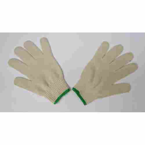Easy To Wear And Comfortable Washable Full Finger Cotton Knitted Hand Gloves