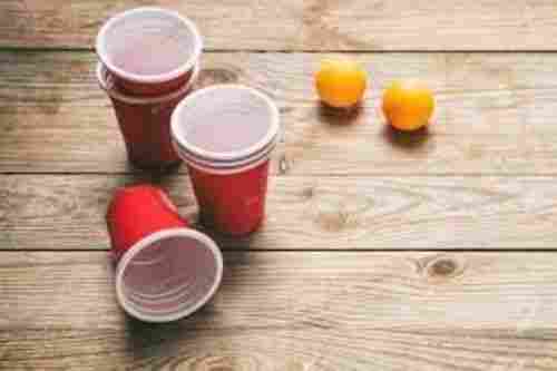 60ml Plain Red Disposable Paper Coffee Cup For Party And Events Pack Of 100pcs