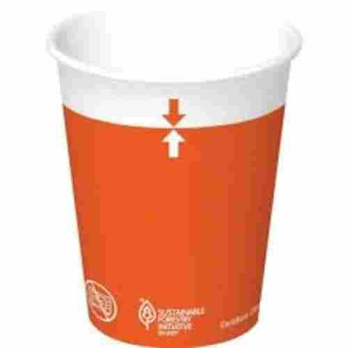 60ml Plain White And Red Printed Disposable Paper Tea Cup For Event Pack Of 100 Pcs