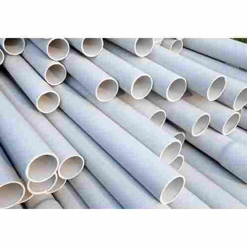 Long Lasting And Durable Quality Round Shape PVC White Colour Water Pipe