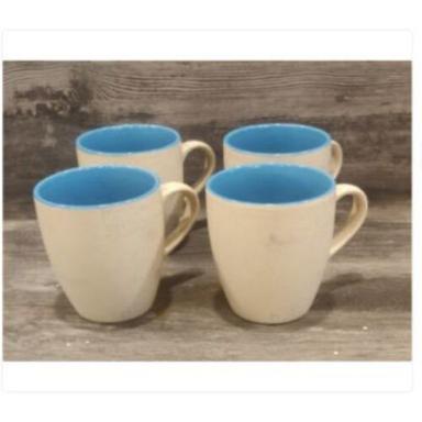 White Color 25 Ml Size Ceramic Coffee Cup Set  Hardness: Rigid
