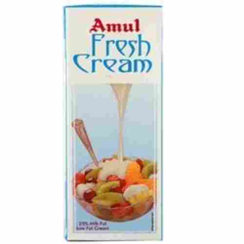 250 Gram, 25 % Fat Contain Pure And Healthy Enriched With Viatmin Amul Cream 
