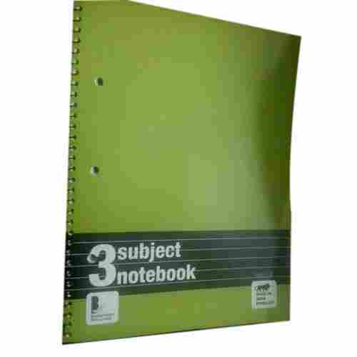 Hard Cover Smooth And Soft Pages A4 Spiral Binding Notebook For Students
