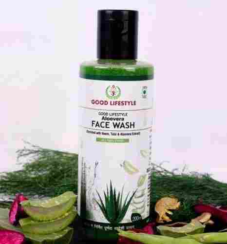 200ml Aloe Vera Face Wash Enriched With Neem, Tulsi And Aloe Vera Extract