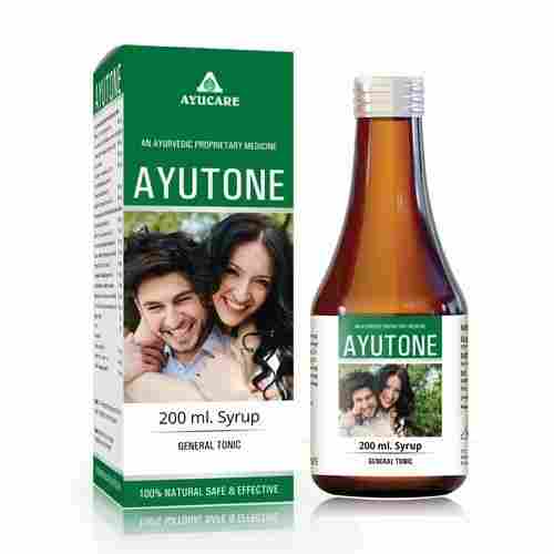 Ayutone Health General Tonic 100% Ayurvedic Herbal, 200 Ml Bottel, Non Prescription