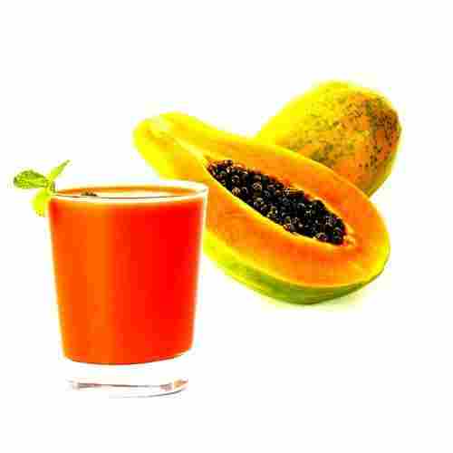 Excellent Sources Natural Sweetness Refreshing Healthy Orange And Red Papaya Juice