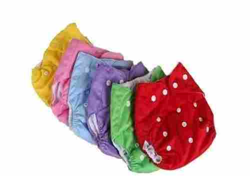 Multicolor Reusable Baby Washable Cloth Cotton Diaper For Baby Wear, Combo Of 6 Pieces