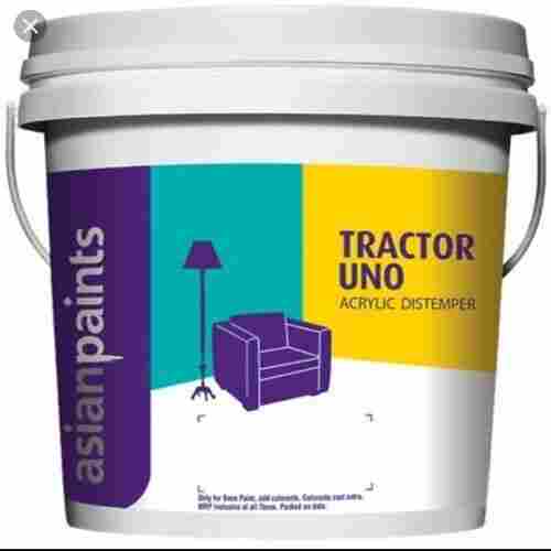 Asian Paints Tractor Uno Acrylic Distemper With Water-Resistant Technology