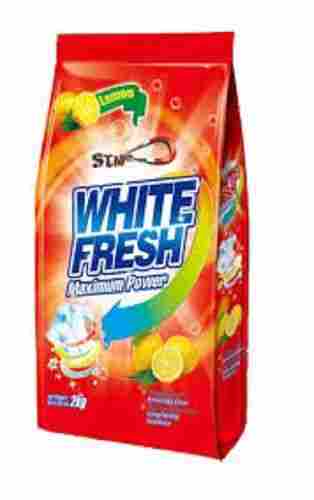 Environment Friendly White Fresh Detergent Powder For Remove Tough Stains And Dirt