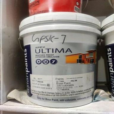 Weather-Resistant High-Gloss Asian Paints Apex Ultima Exterior Emulsion Paint  Application: Wall