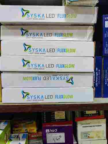 Ceramic White Syska LED 9W Bulb With 2 Years Warranty And Plastic Materials