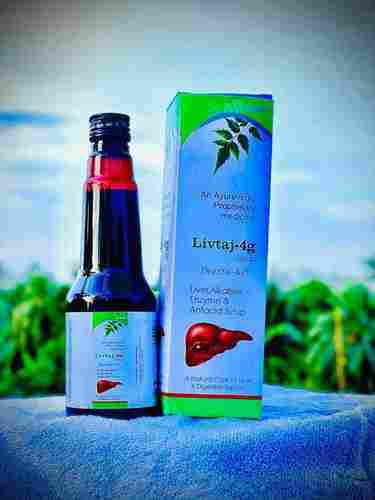 Livtaj-4g Liver, Alkaliser, Enzyme And Antacid Syrup, Pack Of 225ml 
