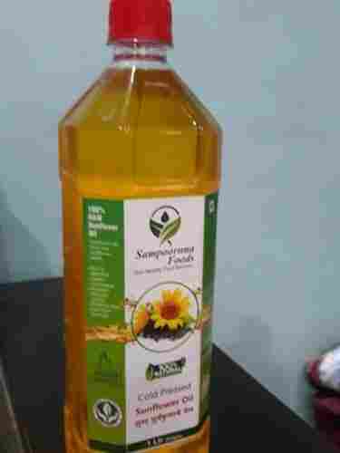 1 Liter Food Grade Sampoorna Foods Sunflower Oil For Cooking