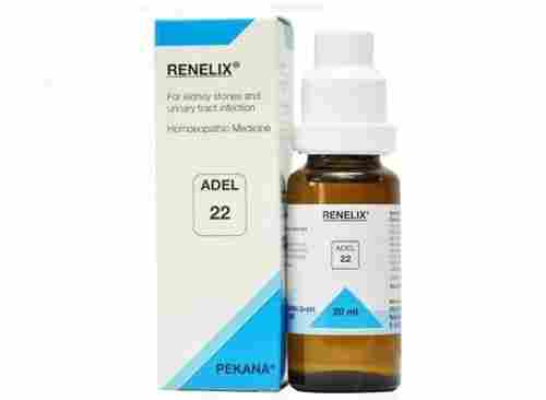 20 Ml, Renelix For Kidney Stones And Urinary Tract Infection Homoeopathic Medicine