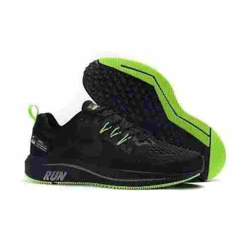 Black Outsole Material Rubber And Lining Cotton Fabric Size 8 Upper Pvc Insole Eva Running Sports Shoes 
