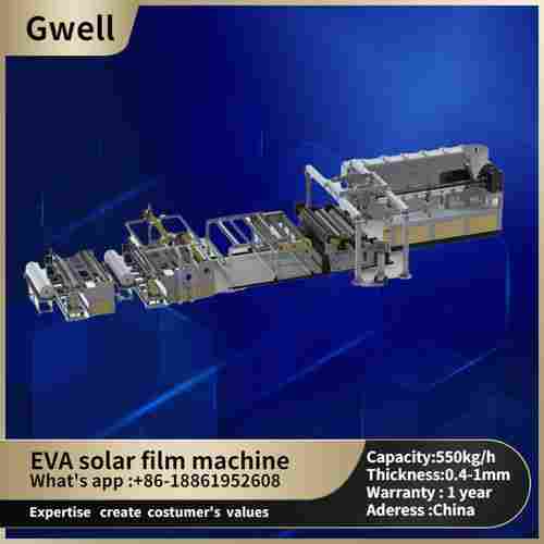 EVA /POE PV Film Plastic Extrusion Machine
