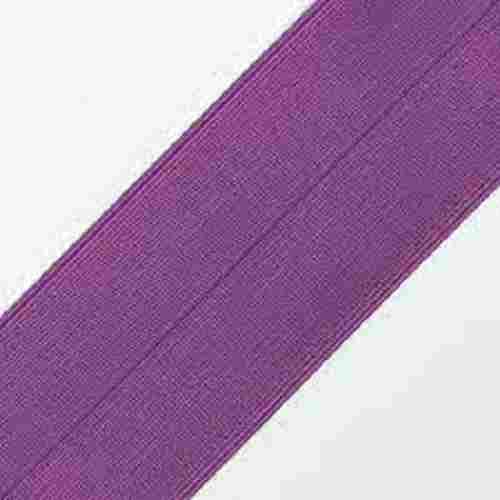 Premium Quality And Highly Durable Stretchable Purple Plain Woven Elastics