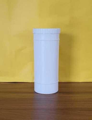 Screw Cap Type 1 Kg Powder Container, Round Shape And White Color Hardness: Rigid
