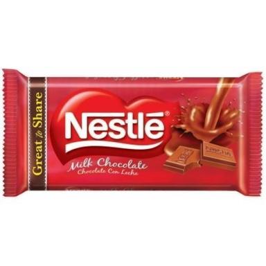 Brown Healthy Flavor Delicious And Made With Natural Ingredients Tasty Nestle Milk Chocolate