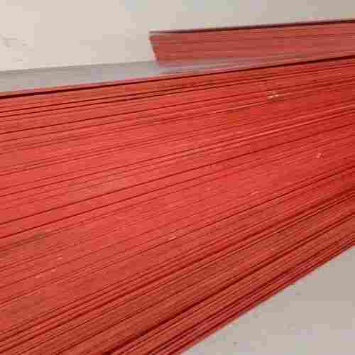 Red Designer Decorative Flexible Plywood For Indoor Furniture 