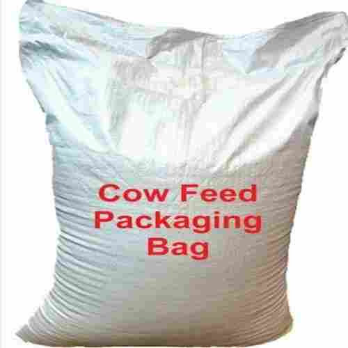 Plain White Light Weight, Pp Cow Feed Packaging Sack