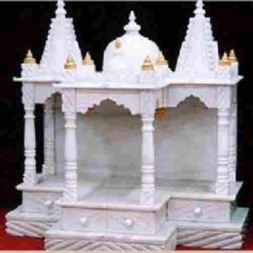 White Marble Home Decorative Indoor Handmade Temple for Home