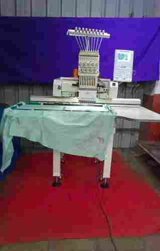 Automatic Single Head Embroidery Machine, 600 Spm Max Speed For Flat Stitch