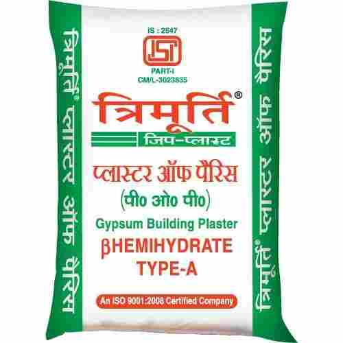 100% Pure Plaster Of Paris Used In Wall Putty