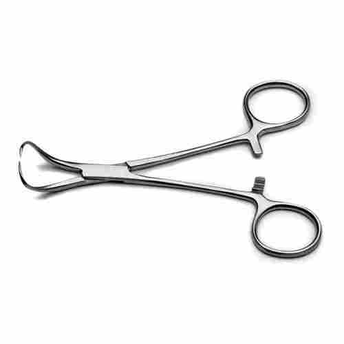 Stainless Steel Backhaus Towel Clip Forceps With 15 Cm Size For Surgery Uses