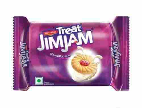 Crispy Texture Treat Jim Jam Cream Biscuits, Pack Of 150 Gram