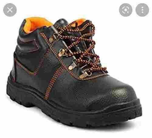 Safety Shoes In Synthetic Leather Heat Resistance Upto 120 C, Laces Closure