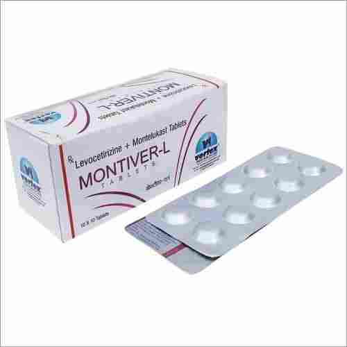 Montiver- L Levocetrizine & Montelukast Anti Cold Tablets