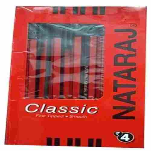 Nataraj Classic Fine Tipped Ball Point Pens For Smooth Handwriting
