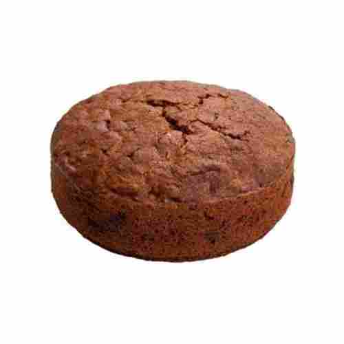 Round Shape Eggless Hygienically Packed And Customized Brown Plum Cake
