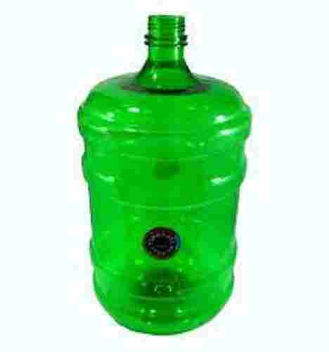 20 Liter Capacity Green Plastic Water Jar Lightweight Plastic And Easy To Uses