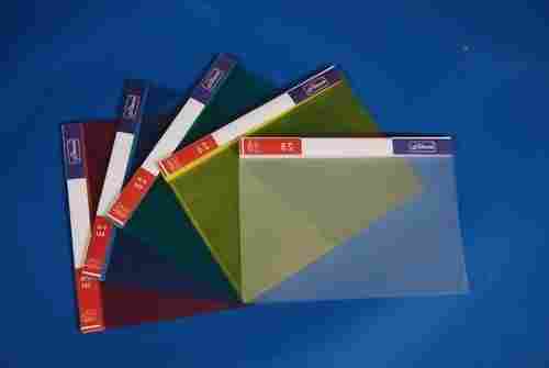 A4 Size Transparent Polypropylene Plastic Report Files For Carry Documents