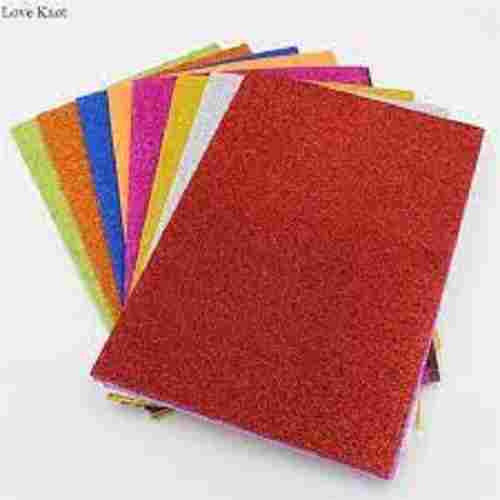 Good Quality And Smooth In Use Multicolored A4 Glitter Eva Foam Sheet For Writing