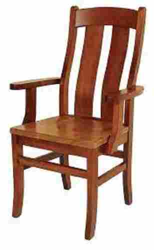 Long Durable Water Proof And Termite Resistance Brown Polished Wooden Chairs