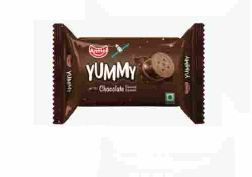 Sweet Natural Delicious Taste Crispy And Crunchy Yummy Chocolate Cream Biscuit, 50g