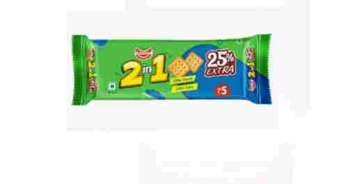 Crispy Cruncy 2 In 1 Sweet And Salted Biscuit With Square Shape, Fat 15.6g
