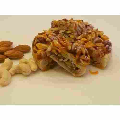 Rectangle Sweet Dry Fruits Chikki Made From Pure Ghee 